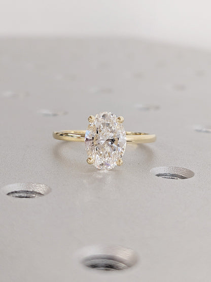 Asscher Three Stones Engagement Ring – 5.75 CT Moissanite Diamond