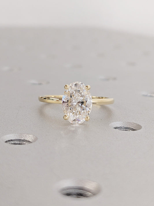 Asscher Three Stones Engagement Ring – 5.75 CT Moissanite Diamond
