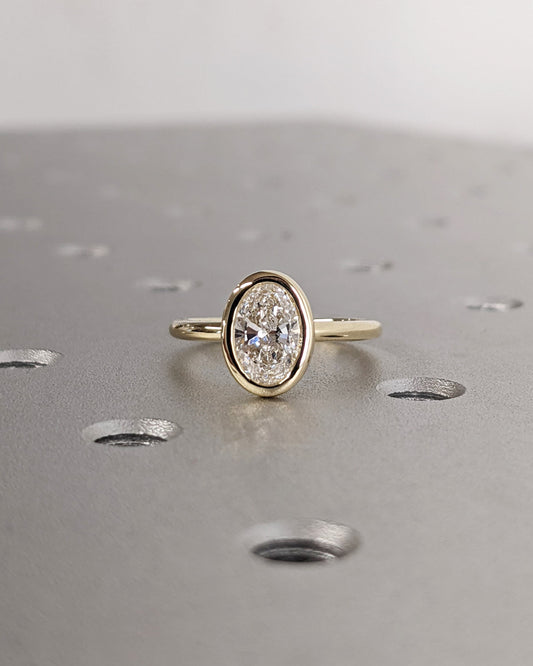 Asscher Three Stones Engagement Ring – 5.75 CT Moissanite Diamond