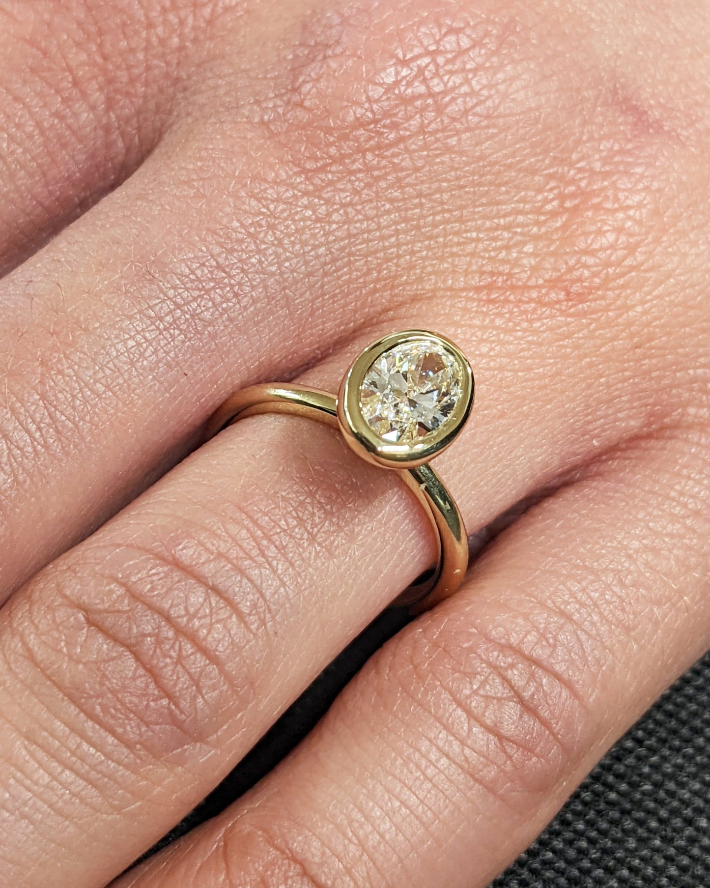 Asscher Three Stones Engagement Ring – 5.75 CT Moissanite Diamond