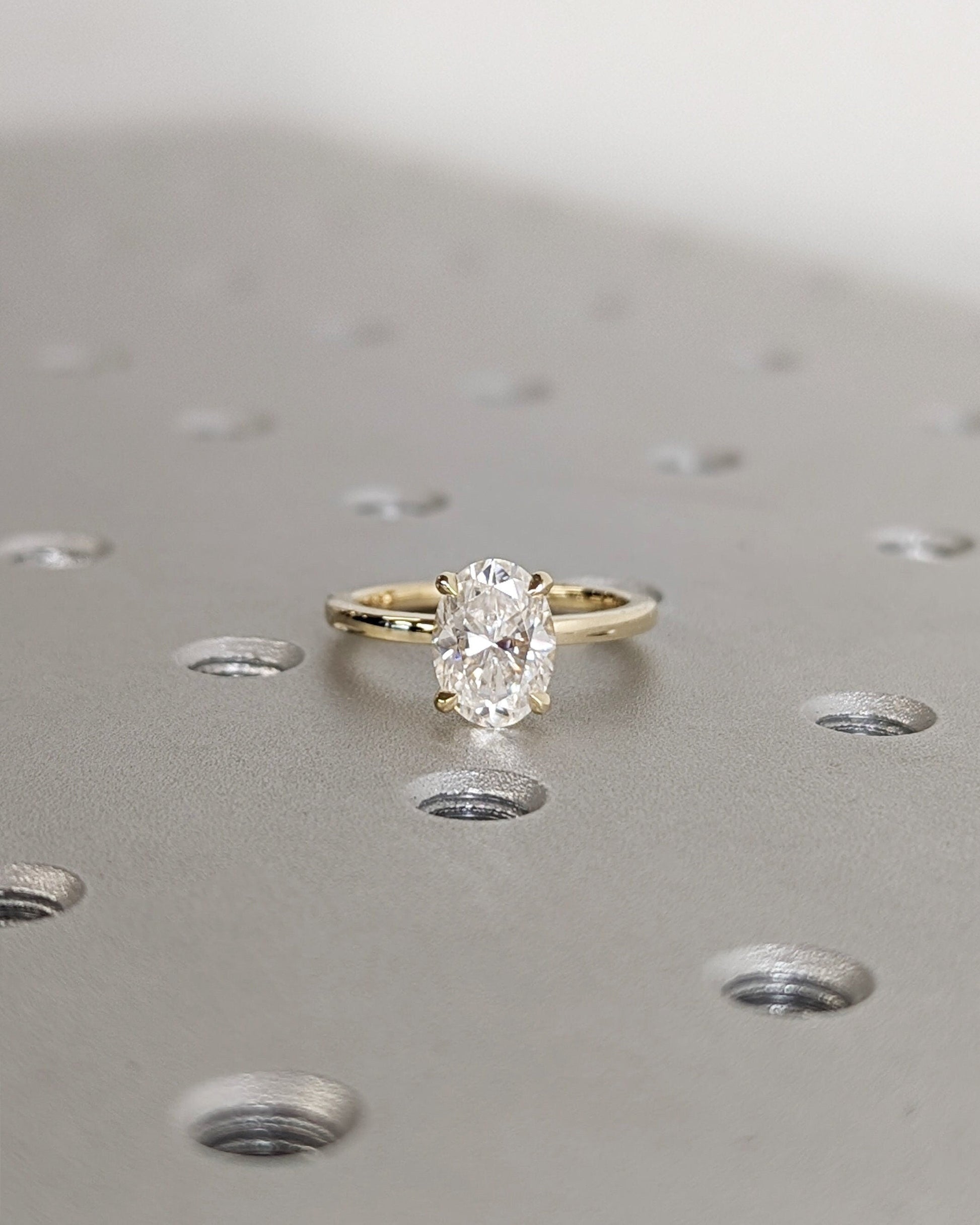 Asscher Three Stones Engagement Ring – 5.75 CT Moissanite Diamond