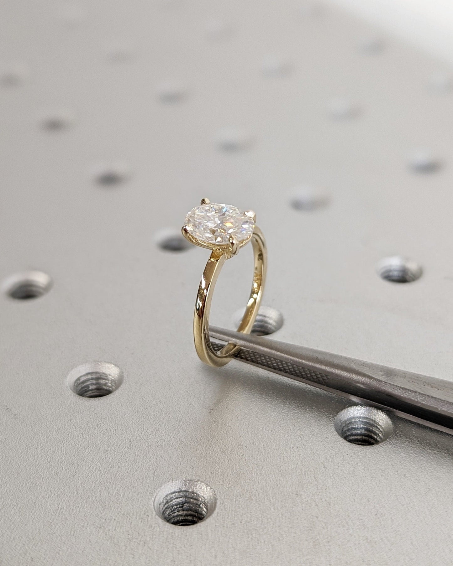 Asscher Three Stones Engagement Ring – 5.75 CT Moissanite Diamond