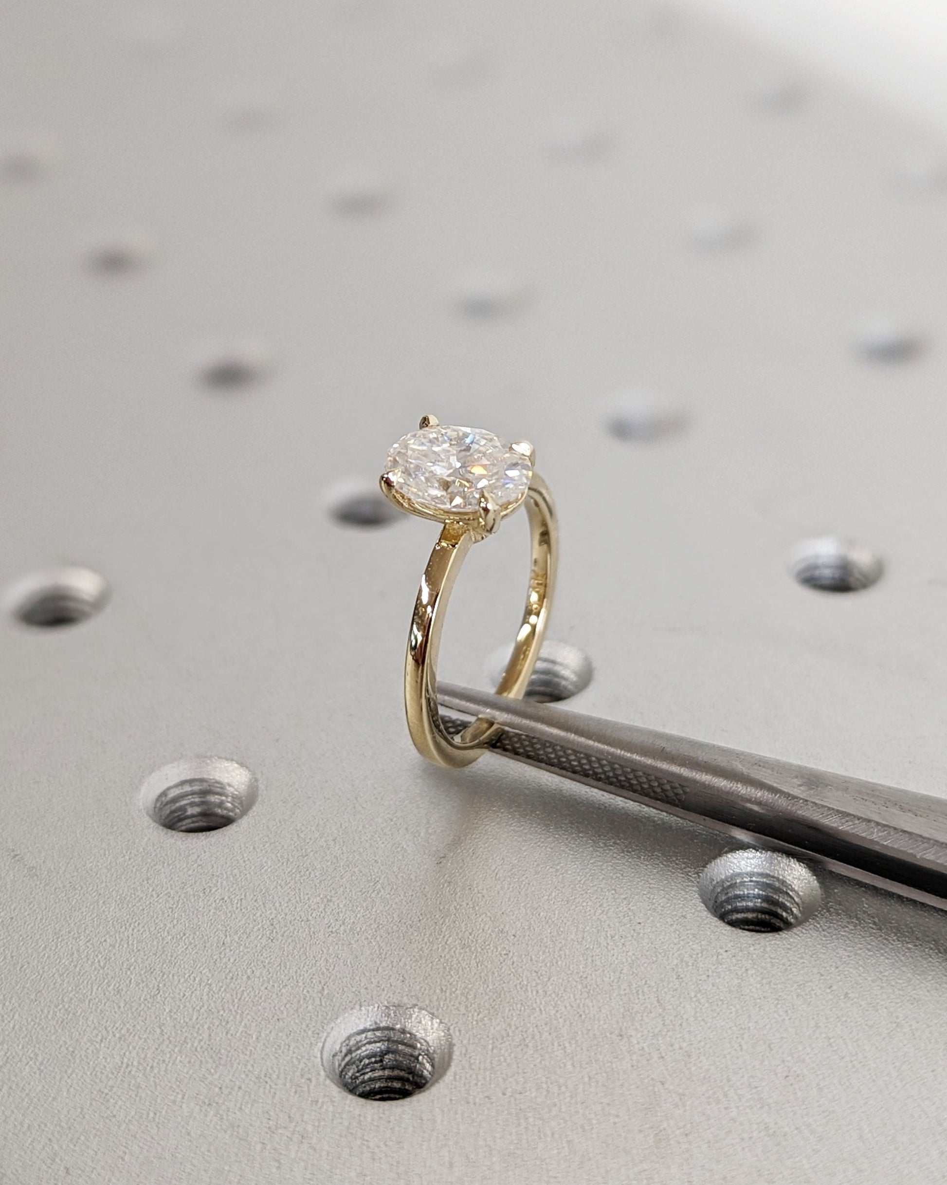 Asscher Three Stones Engagement Ring – 5.75 CT Moissanite Diamond