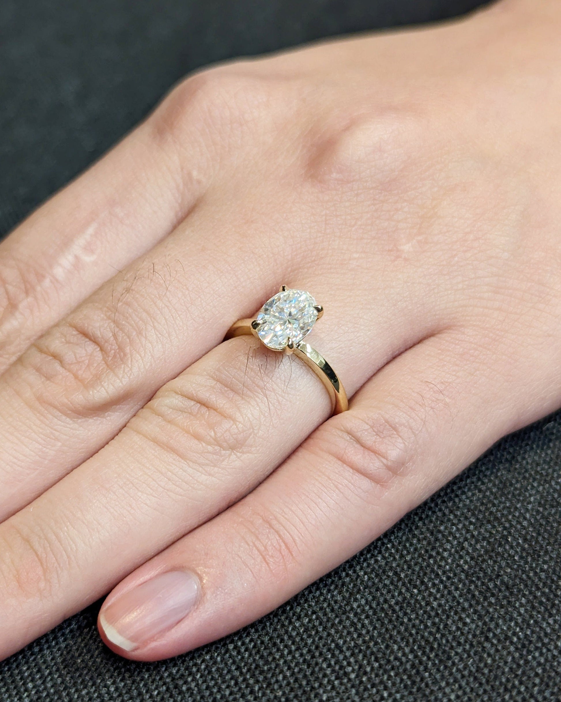 Asscher Three Stones Engagement Ring – 5.75 CT Moissanite Diamond