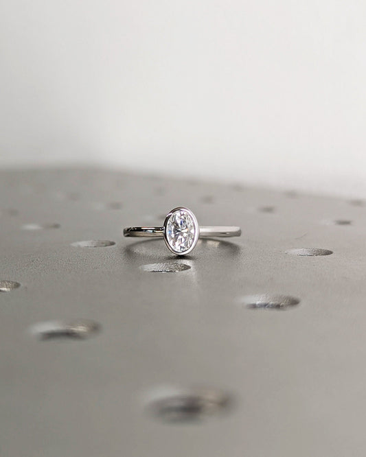 Asscher Three Stones Engagement Ring – 5.75 CT Moissanite Diamond