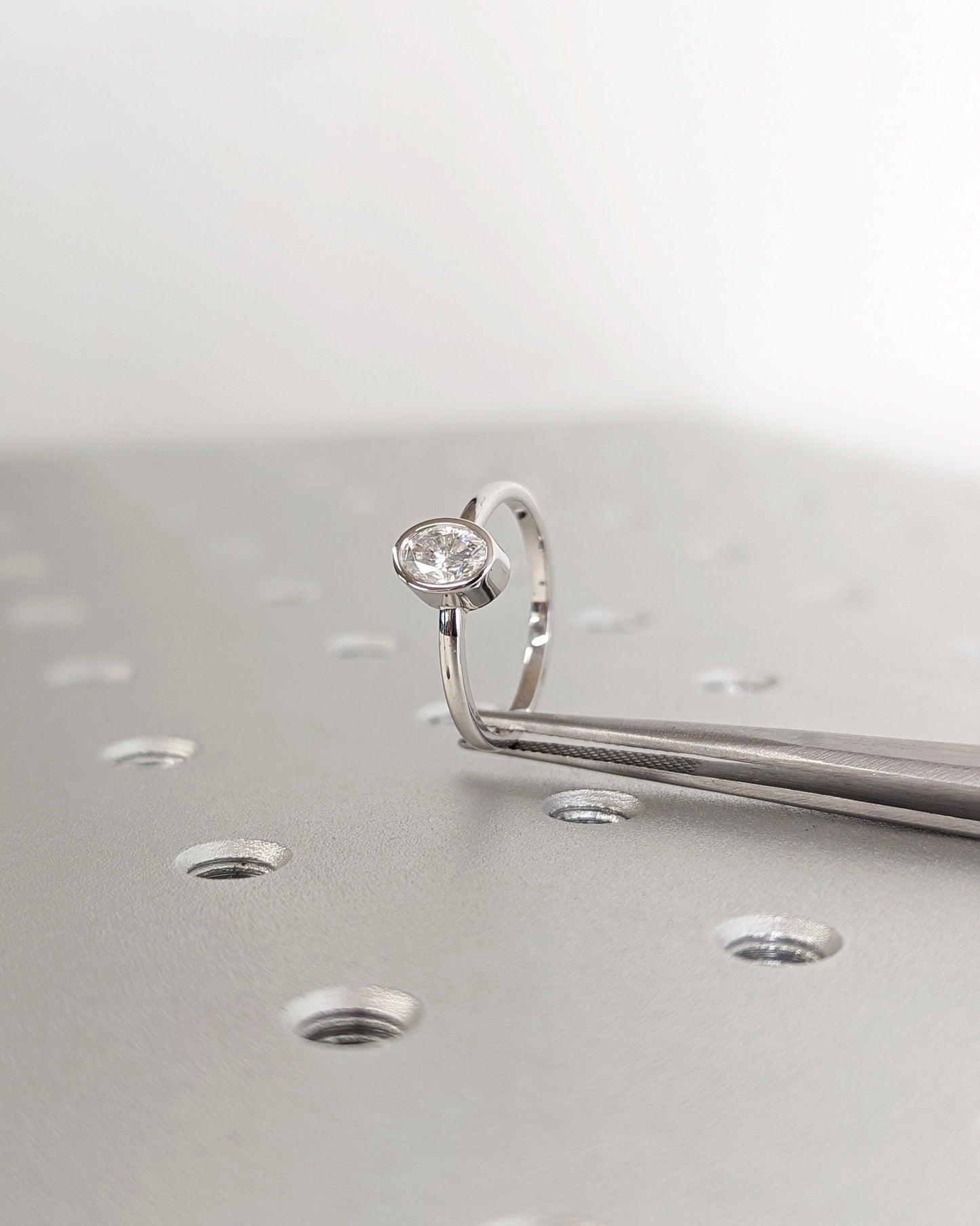 Asscher Three Stones Engagement Ring – 5.75 CT Moissanite Diamond