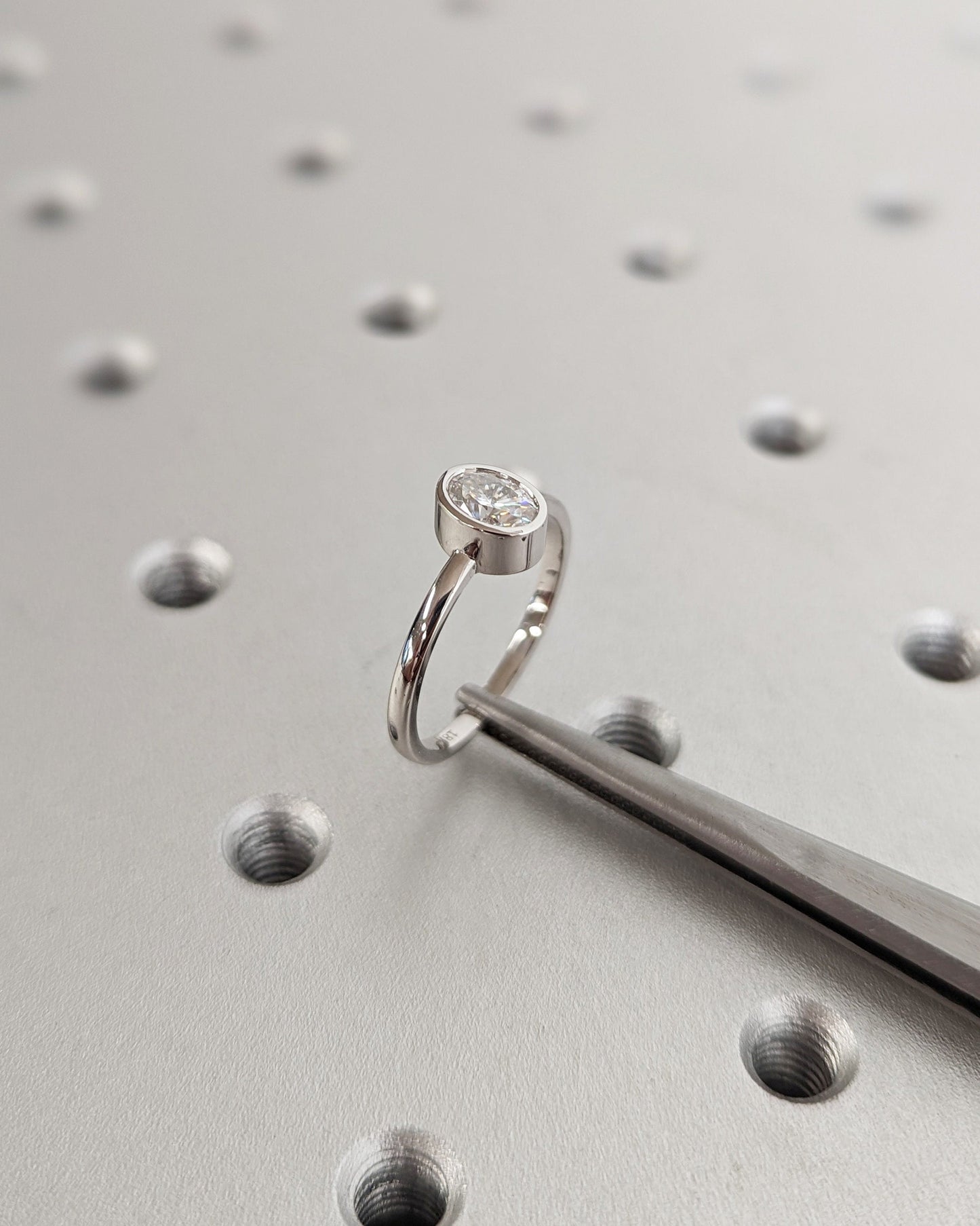 Asscher Three Stones Engagement Ring – 5.75 CT Moissanite Diamond