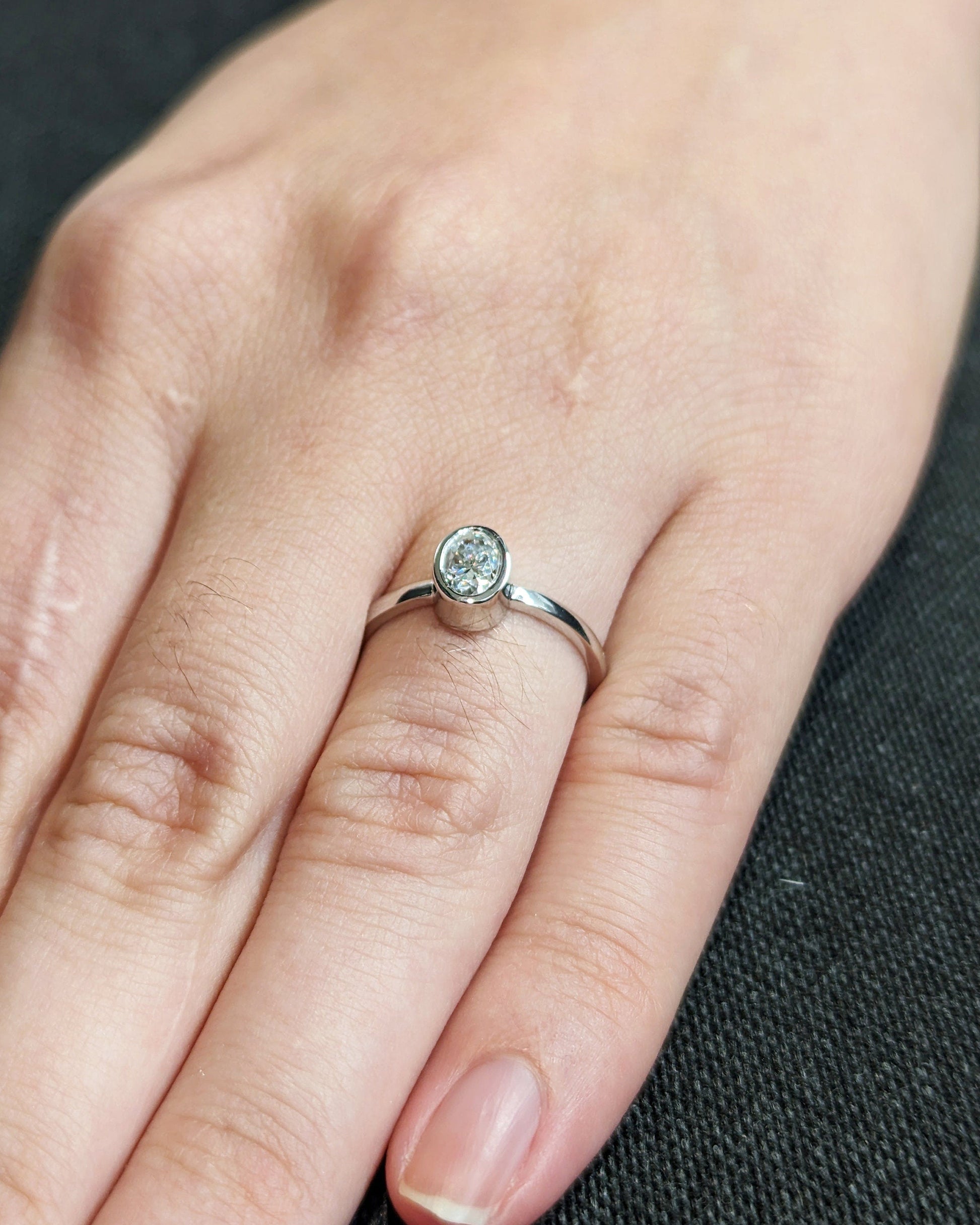 Asscher Three Stones Engagement Ring – 5.75 CT Moissanite Diamond