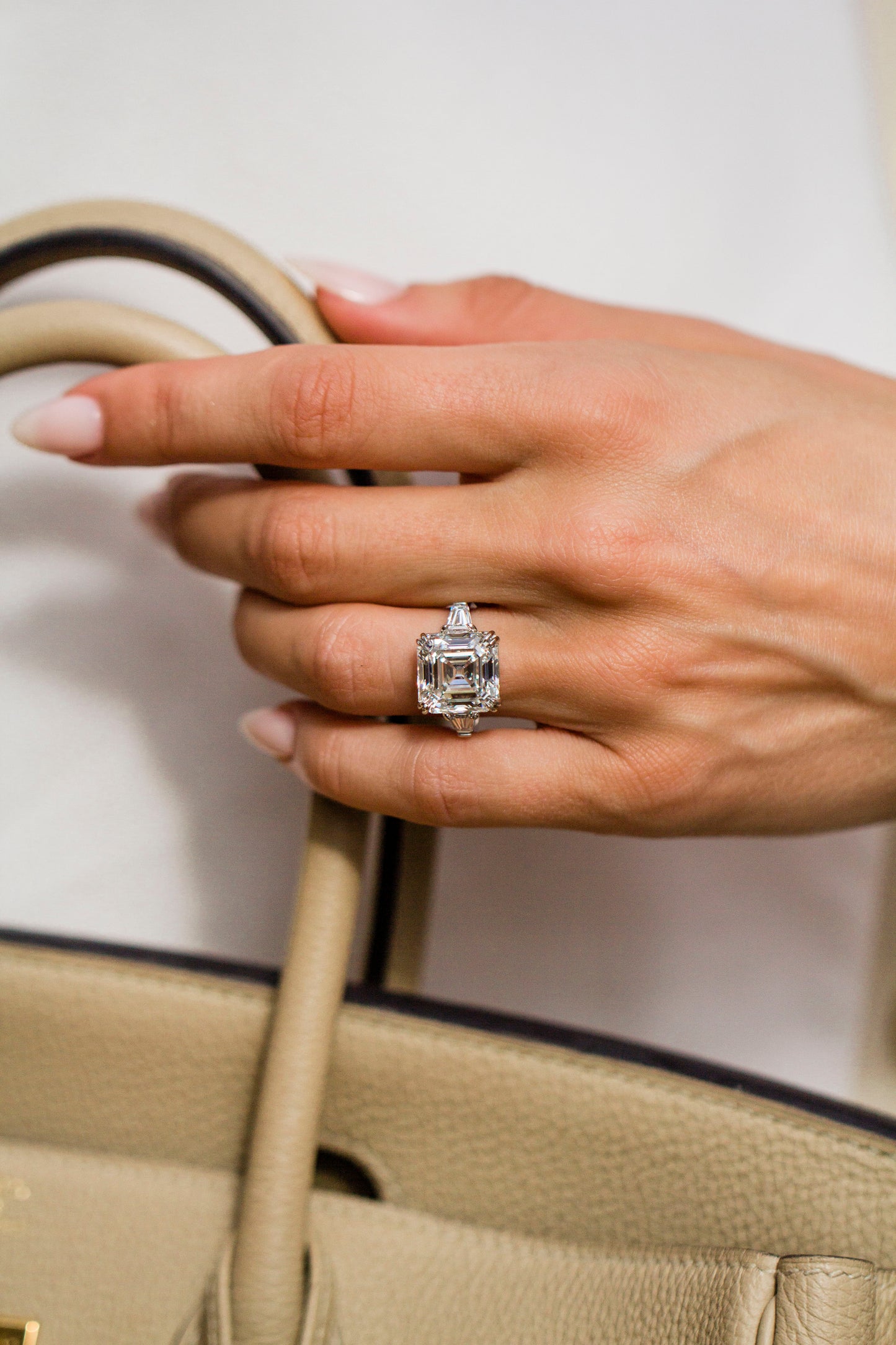 Moval Swirl Semi Pave Engagement Ring – 2.5 CT Lab Grown Diamond