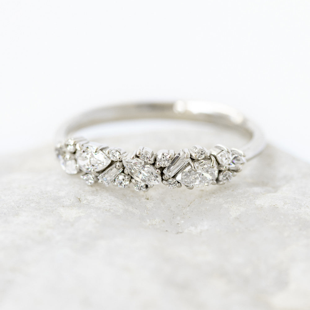 0.37 CT Round Full Eternity Lab Grown Diamond Wedding Band