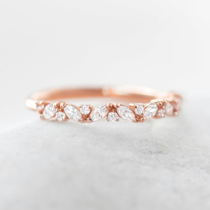 0.37 CT Round Full Eternity Lab Grown Diamond Wedding Band