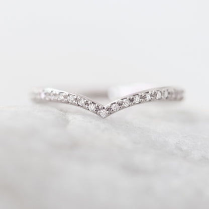 0.37 CT Round Full Eternity Lab Grown Diamond Wedding Band