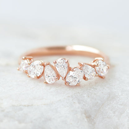 0.37 CT Round Full Eternity Lab Grown Diamond Wedding Band