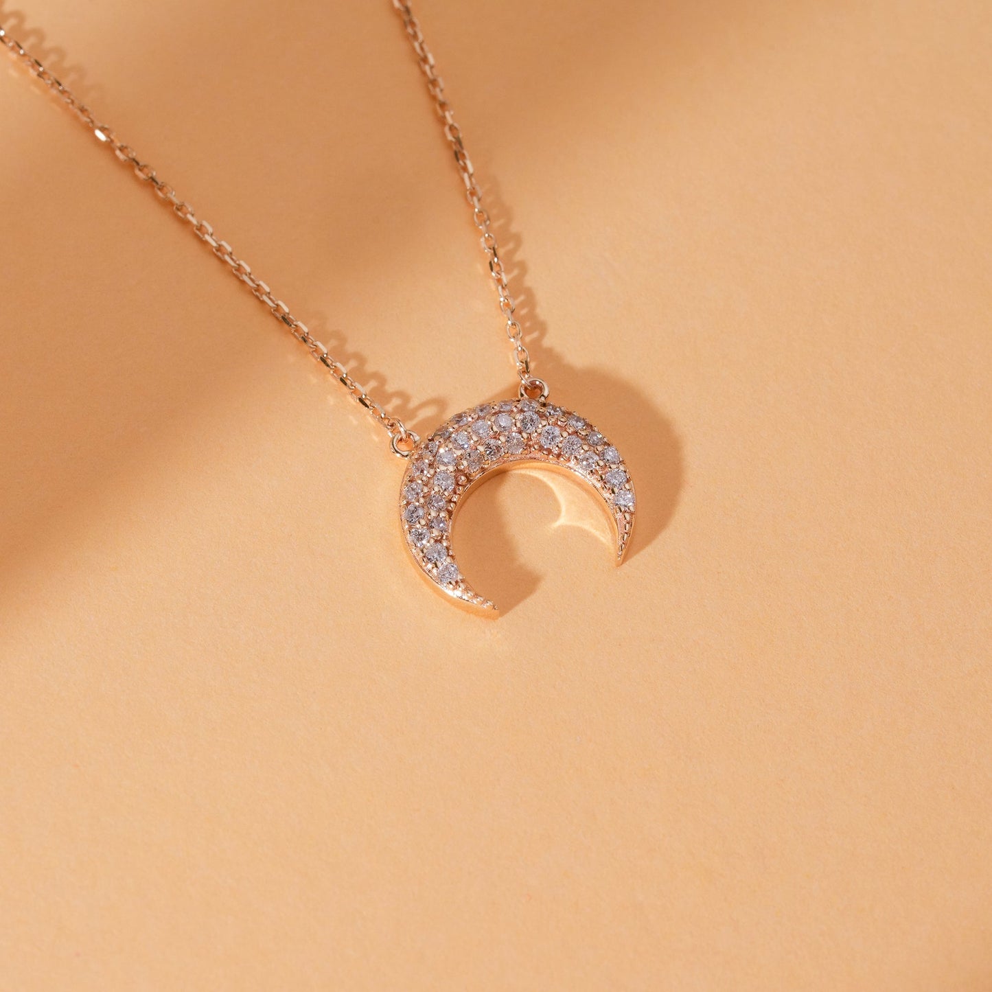 1.0 CT Round Bezel Solitaire Lab Grown Diamond Necklace