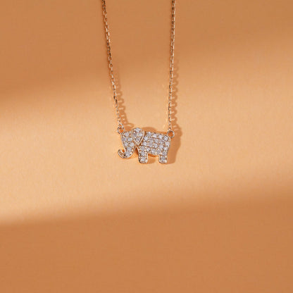 1.0 CT Round Bezel Solitaire Lab Grown Diamond Necklace