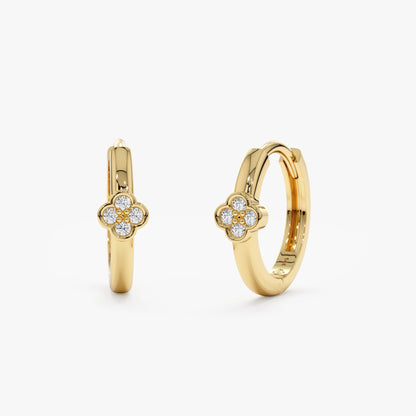 1.0 CT Round Bezel Solitaire Lab Grown Diamond Earrings