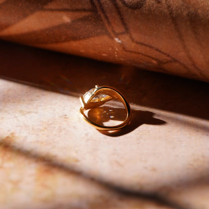 Oval Solitaire Engagement Ring – 2 CT Lab Grown Diamond