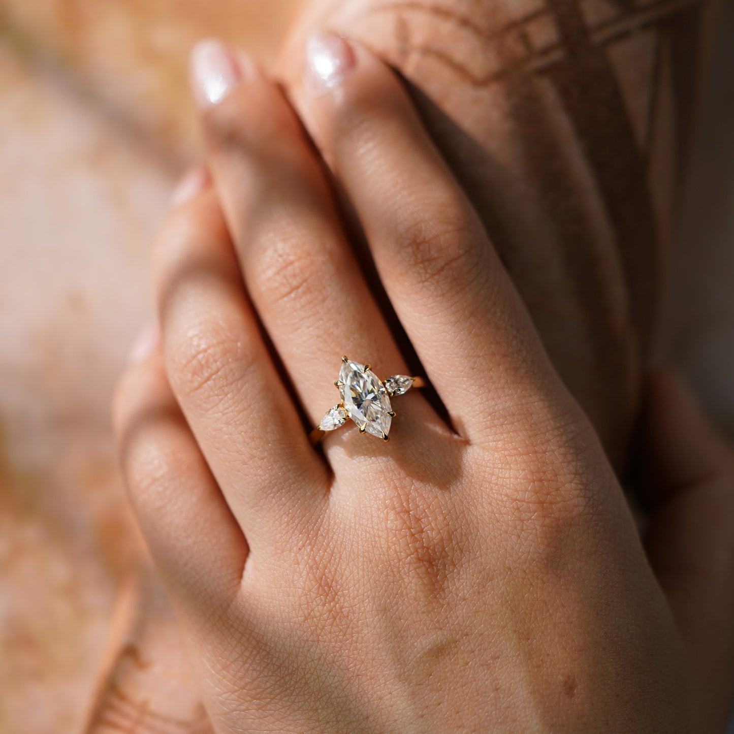 Oval Solitaire Engagement Ring – 2 CT Lab Grown Diamond