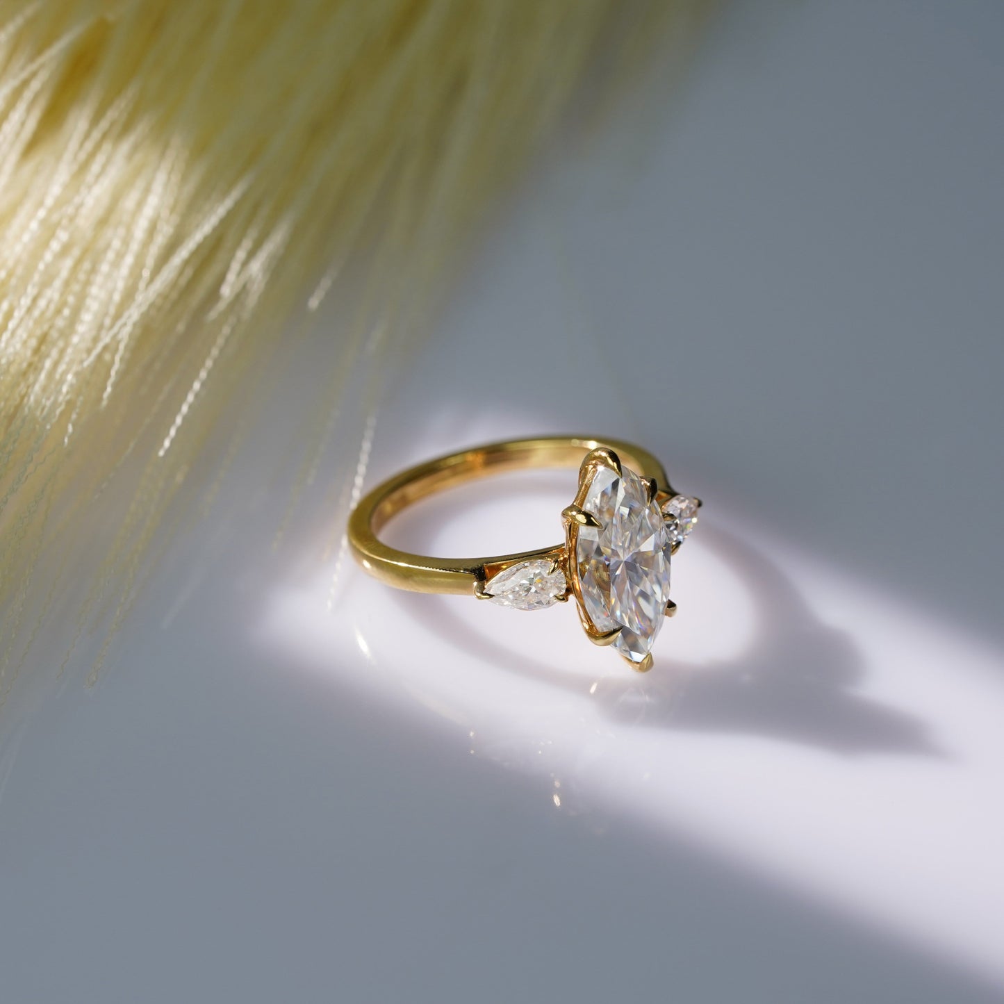 Oval Solitaire Engagement Ring – 2 CT Lab Grown Diamond