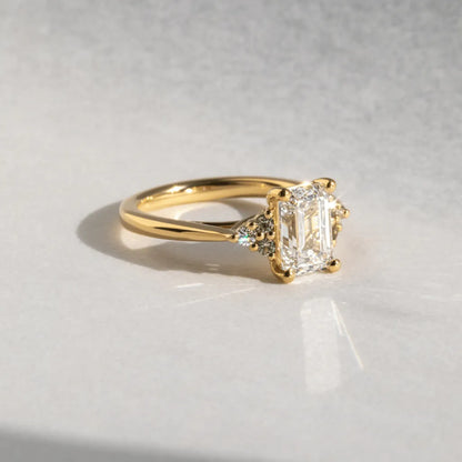 Round Halo, Pave & Split Shank Engagement Ring – 1.93 CT Lab Grown Diamond