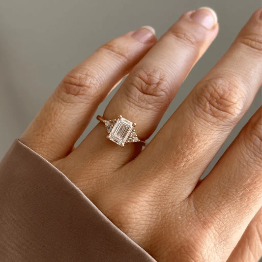 Round Halo, Pave & Split Shank Engagement Ring – 1.93 CT Lab Grown Diamond