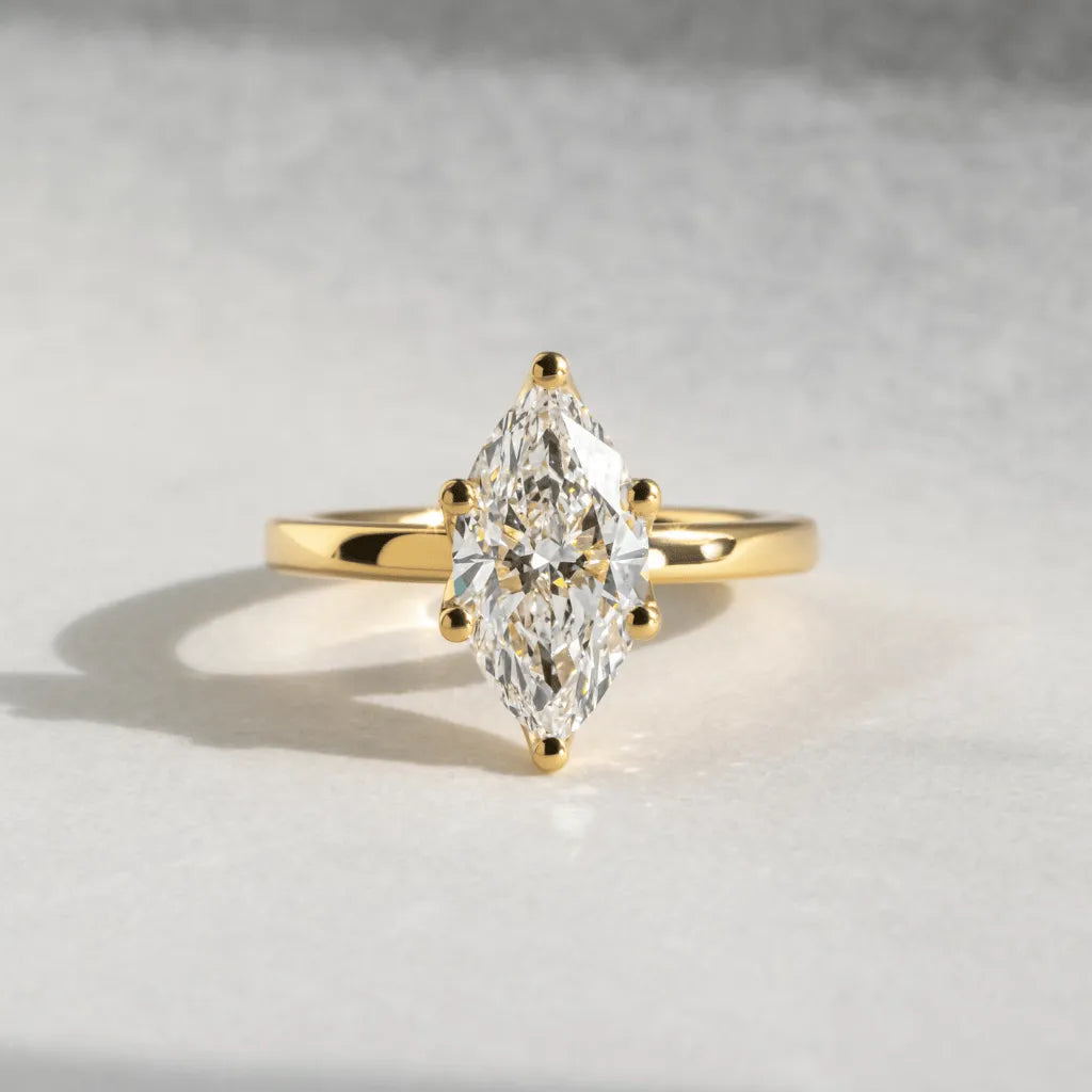 Round Halo, Pave & Split Shank Engagement Ring – 1.93 CT Lab Grown Diamond