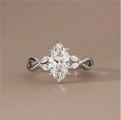 Round Halo, Pave & Split Shank Engagement Ring – 1.93 CT Lab Grown Diamond