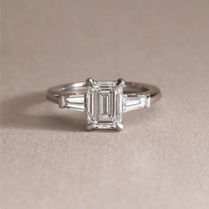 Round Halo, Pave & Split Shank Engagement Ring – 1.93 CT Lab Grown Diamond