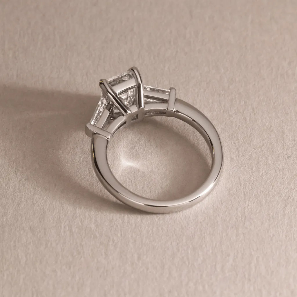 Round Halo, Pave & Split Shank Engagement Ring – 1.93 CT Lab Grown Diamond