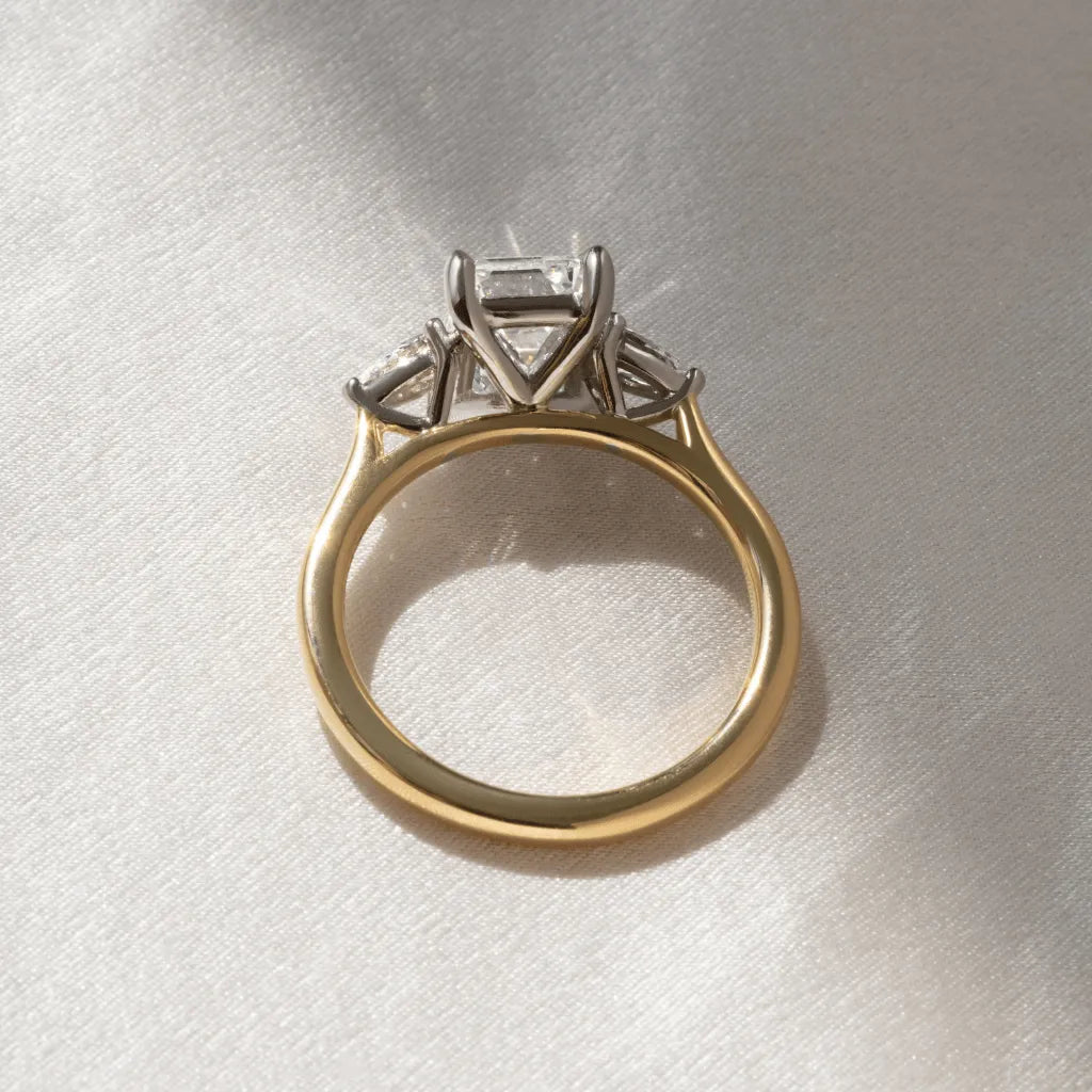 Round Halo, Pave & Split Shank Engagement Ring – 1.93 CT Lab Grown Diamond