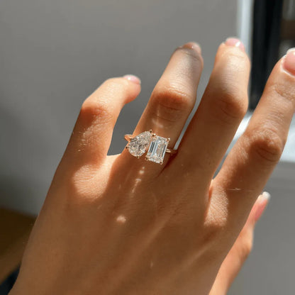 Round Halo, Pave & Split Shank Engagement Ring – 1.93 CT Lab Grown Diamond
