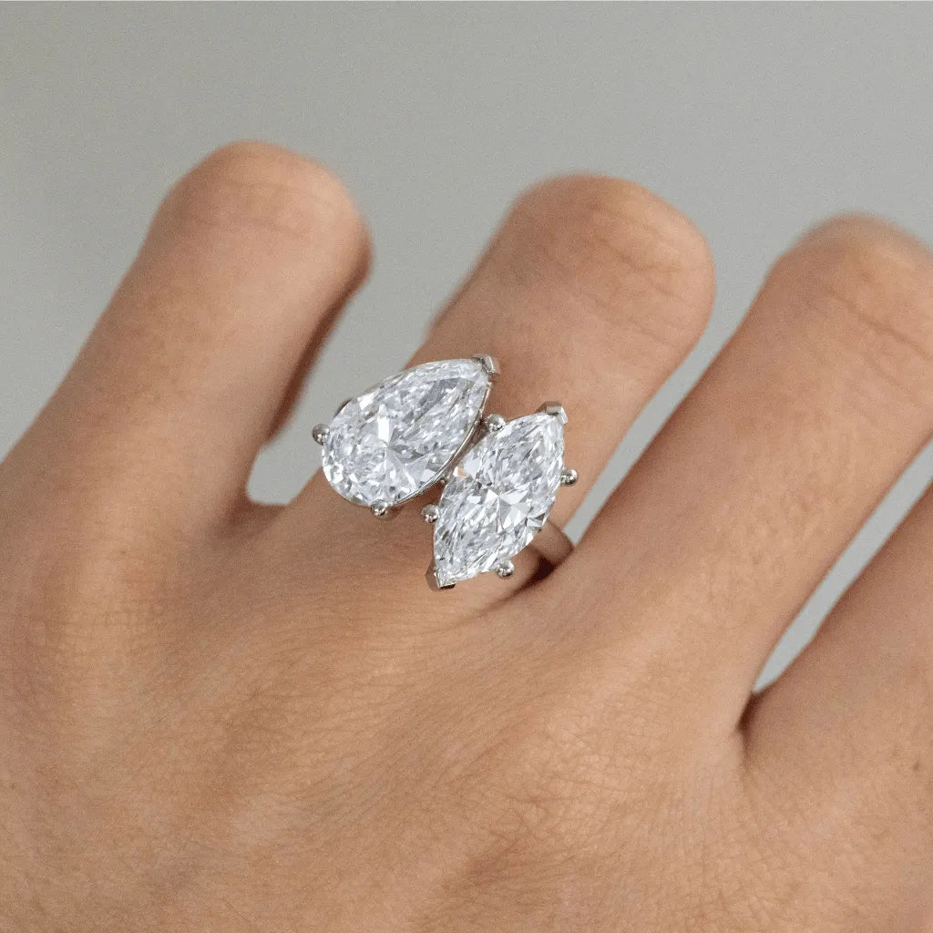 Round Halo, Pave & Split Shank Engagement Ring – 1.93 CT Lab Grown Diamond