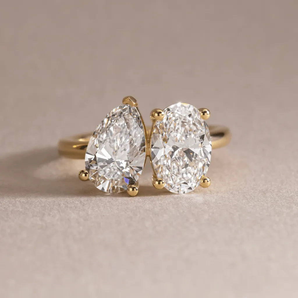 Round Halo, Pave & Split Shank Engagement Ring – 1.93 CT Lab Grown Diamond