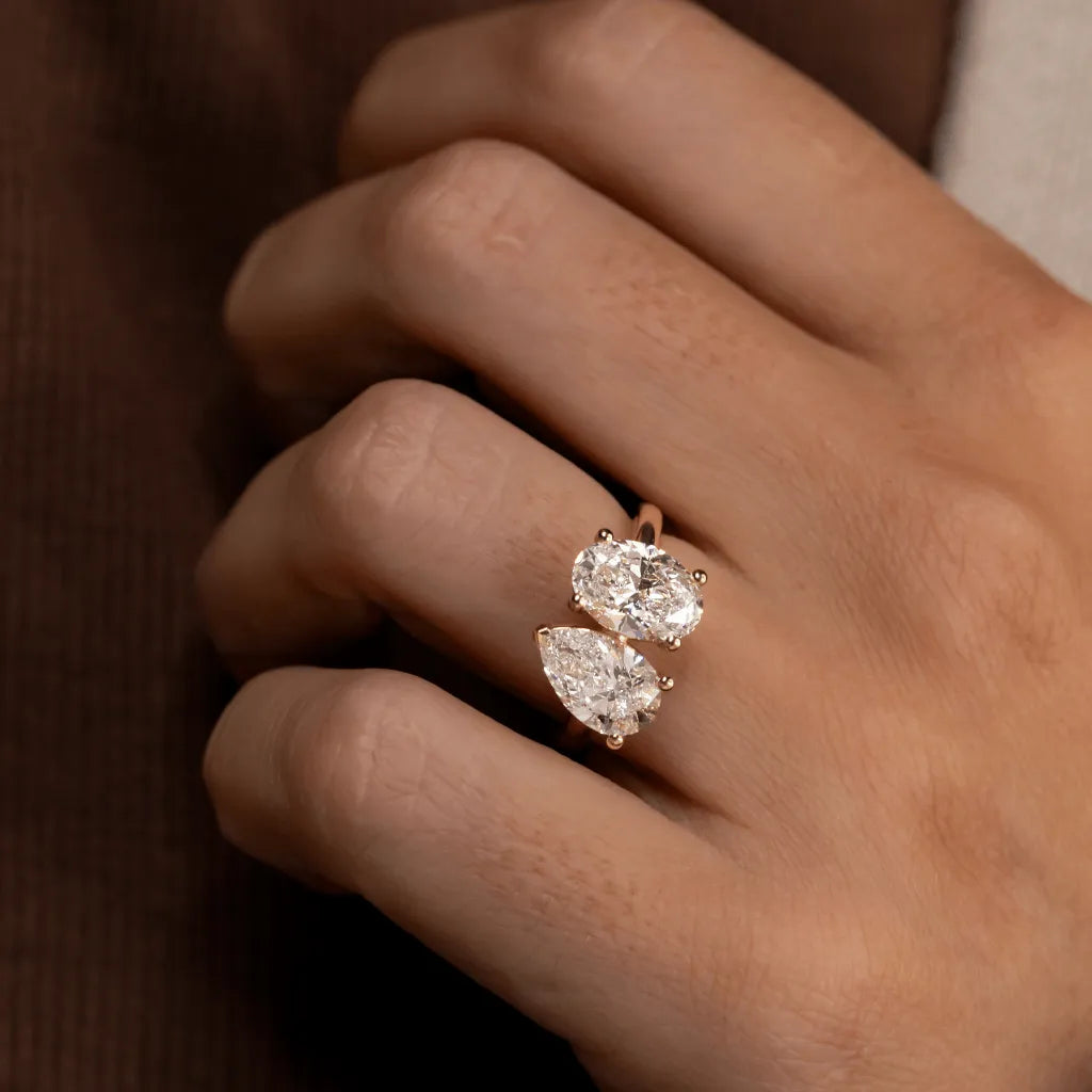 Round Halo, Pave & Split Shank Engagement Ring – 1.93 CT Lab Grown Diamond