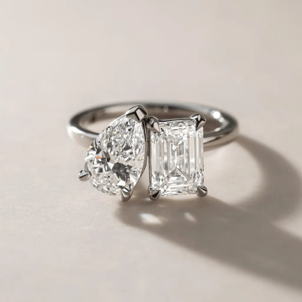 Round Halo, Pave & Split Shank Engagement Ring – 1.93 CT Lab Grown Diamond
