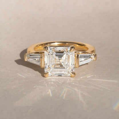 Round Halo, Pave & Split Shank Engagement Ring – 1.93 CT Lab Grown Diamond