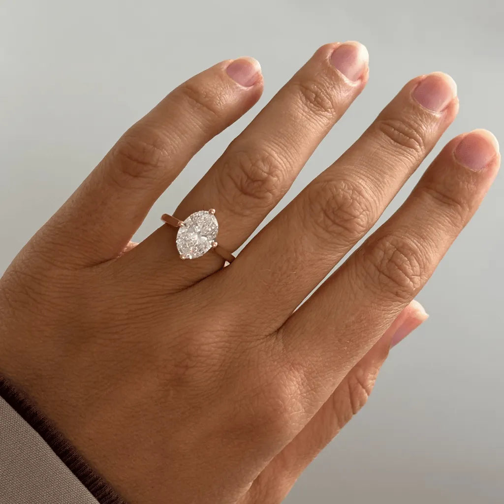 Round Halo, Pave & Split Shank Engagement Ring – 1.93 CT Lab Grown Diamond