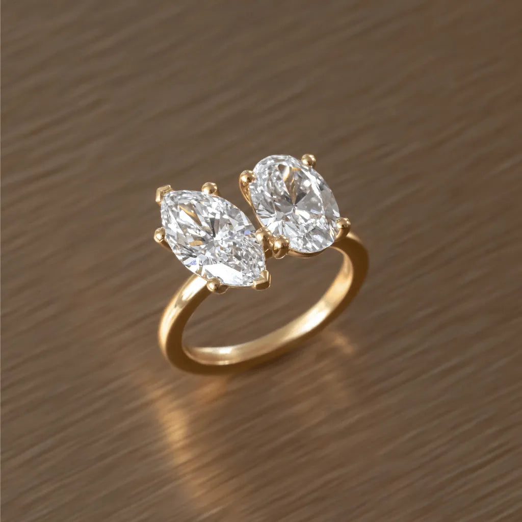 Round Halo, Pave & Split Shank Engagement Ring – 1.93 CT Lab Grown Diamond