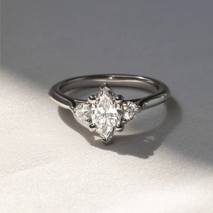 Round Halo, Pave & Split Shank Engagement Ring – 1.93 CT Lab Grown Diamond
