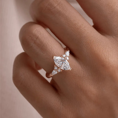 Round Halo, Pave & Split Shank Engagement Ring – 1.93 CT Lab Grown Diamond