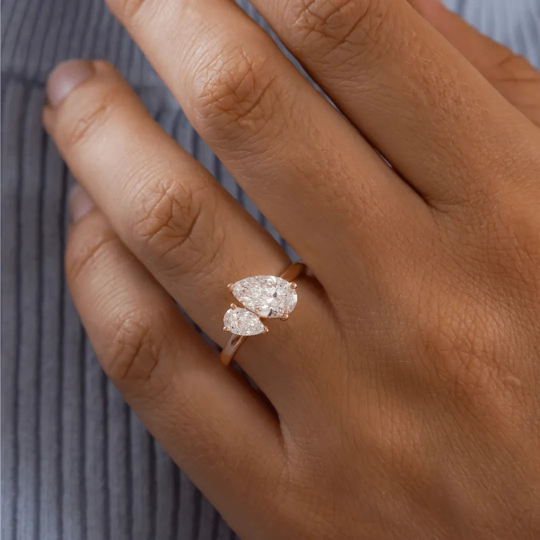 Round Halo, Pave & Split Shank Engagement Ring – 1.93 CT Lab Grown Diamond