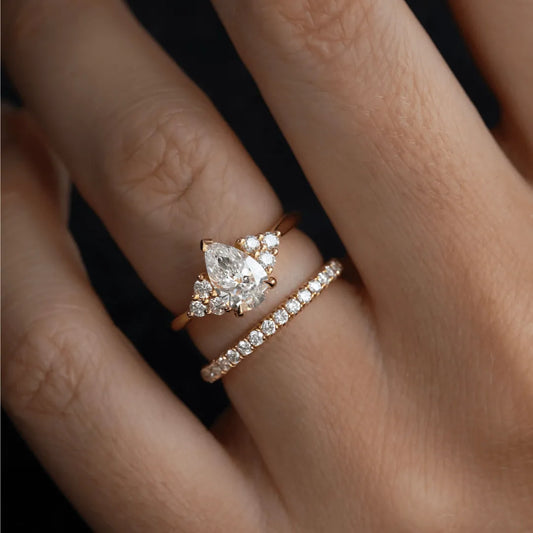 Round Halo, Pave & Split Shank Engagement Ring – 1.93 CT Lab Grown Diamond