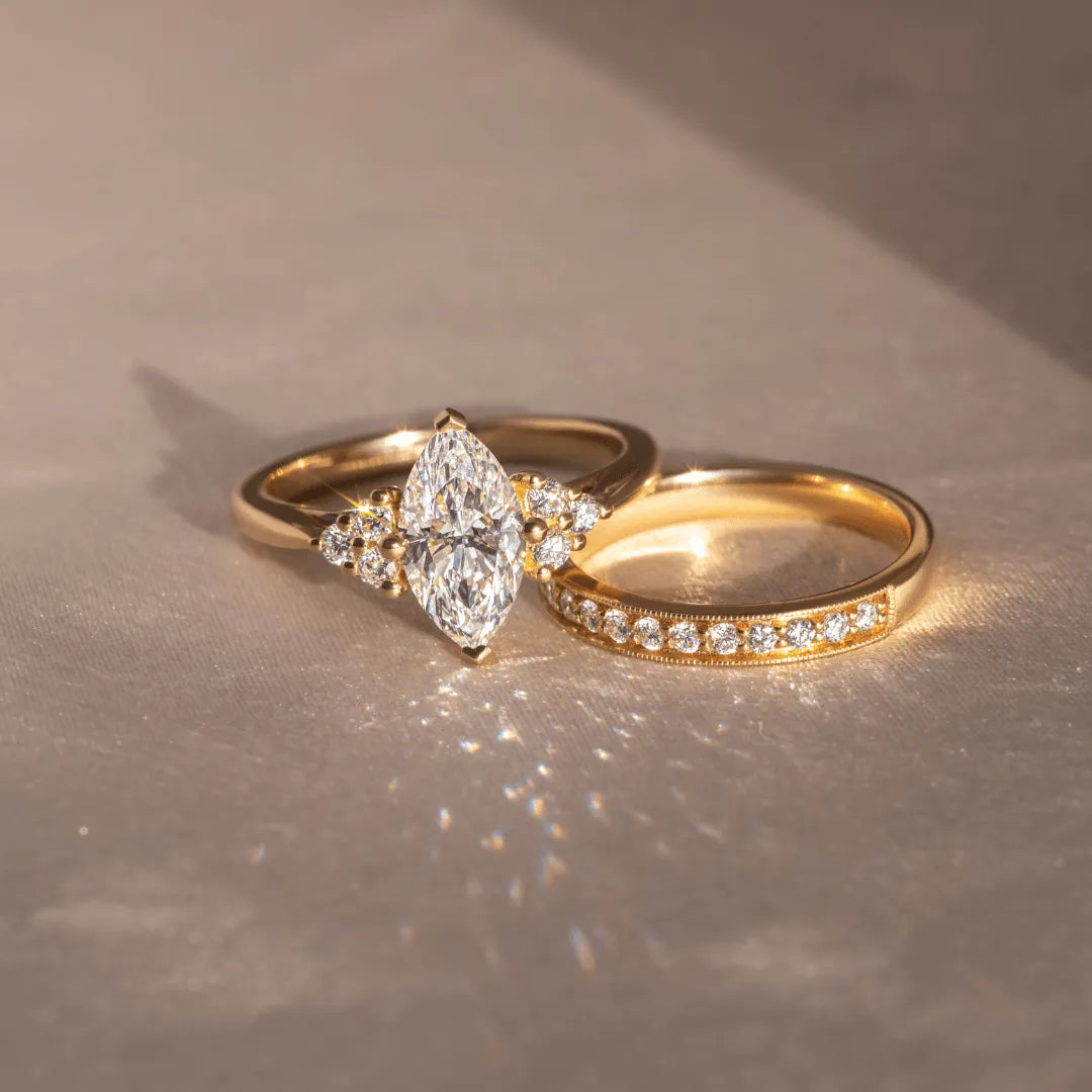 Round Halo, Pave & Split Shank Engagement Ring – 1.93 CT Lab Grown Diamond