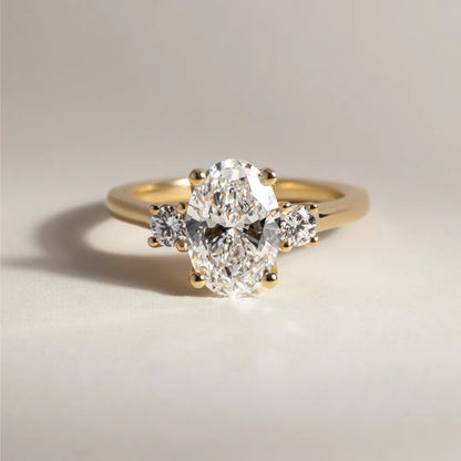 Round Halo, Pave & Split Shank Engagement Ring – 1.93 CT Lab Grown Diamond