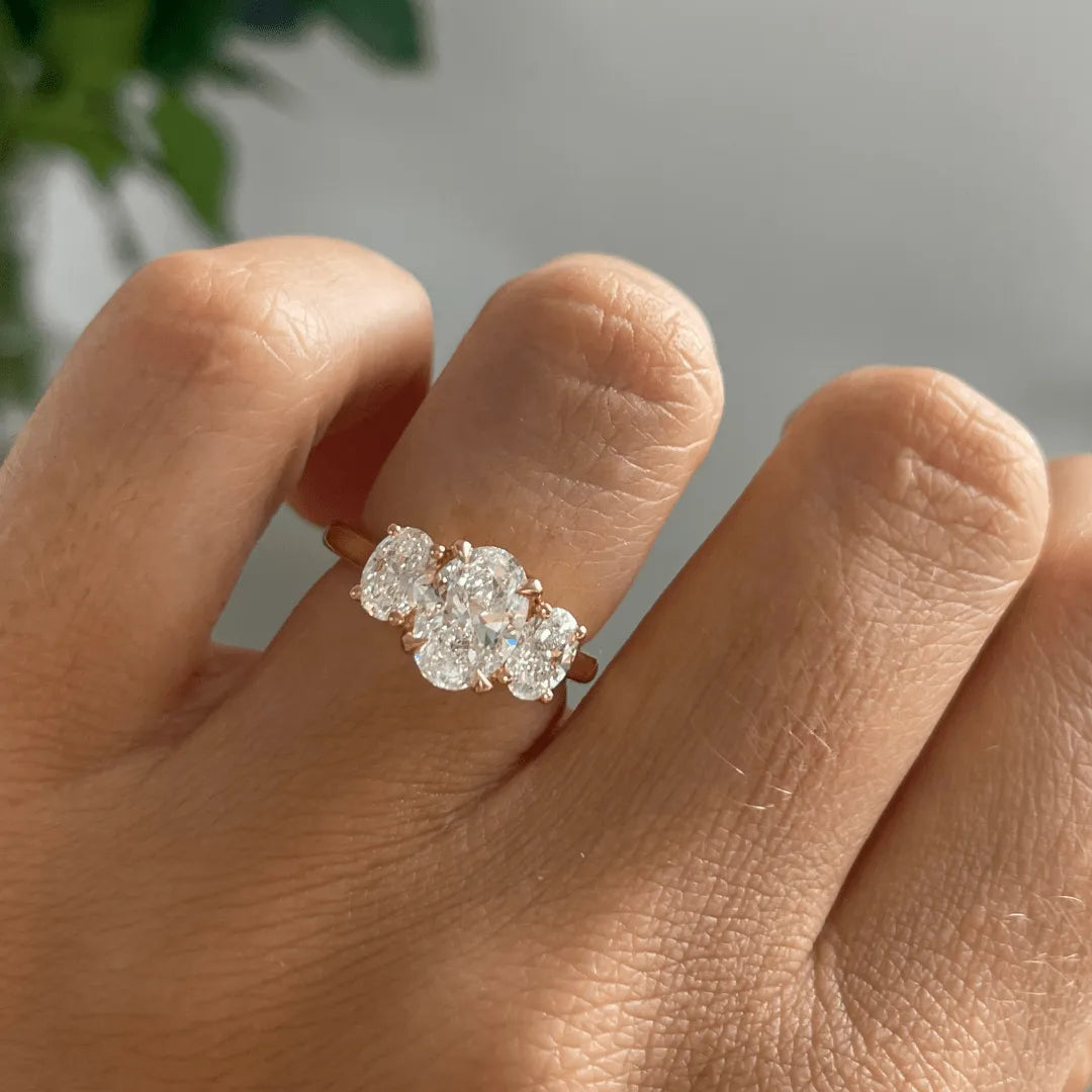 Round Halo, Pave & Split Shank Engagement Ring – 1.93 CT Lab Grown Diamond