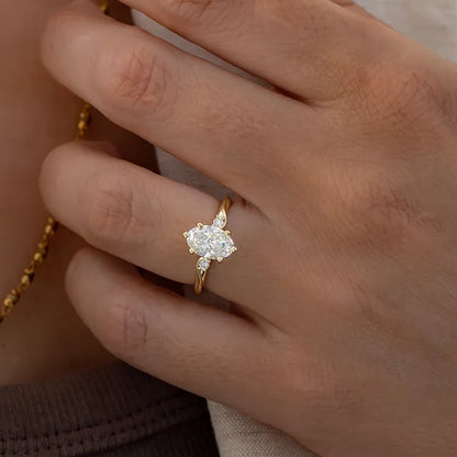 Round Halo, Pave & Split Shank Engagement Ring – 1.93 CT Lab Grown Diamond