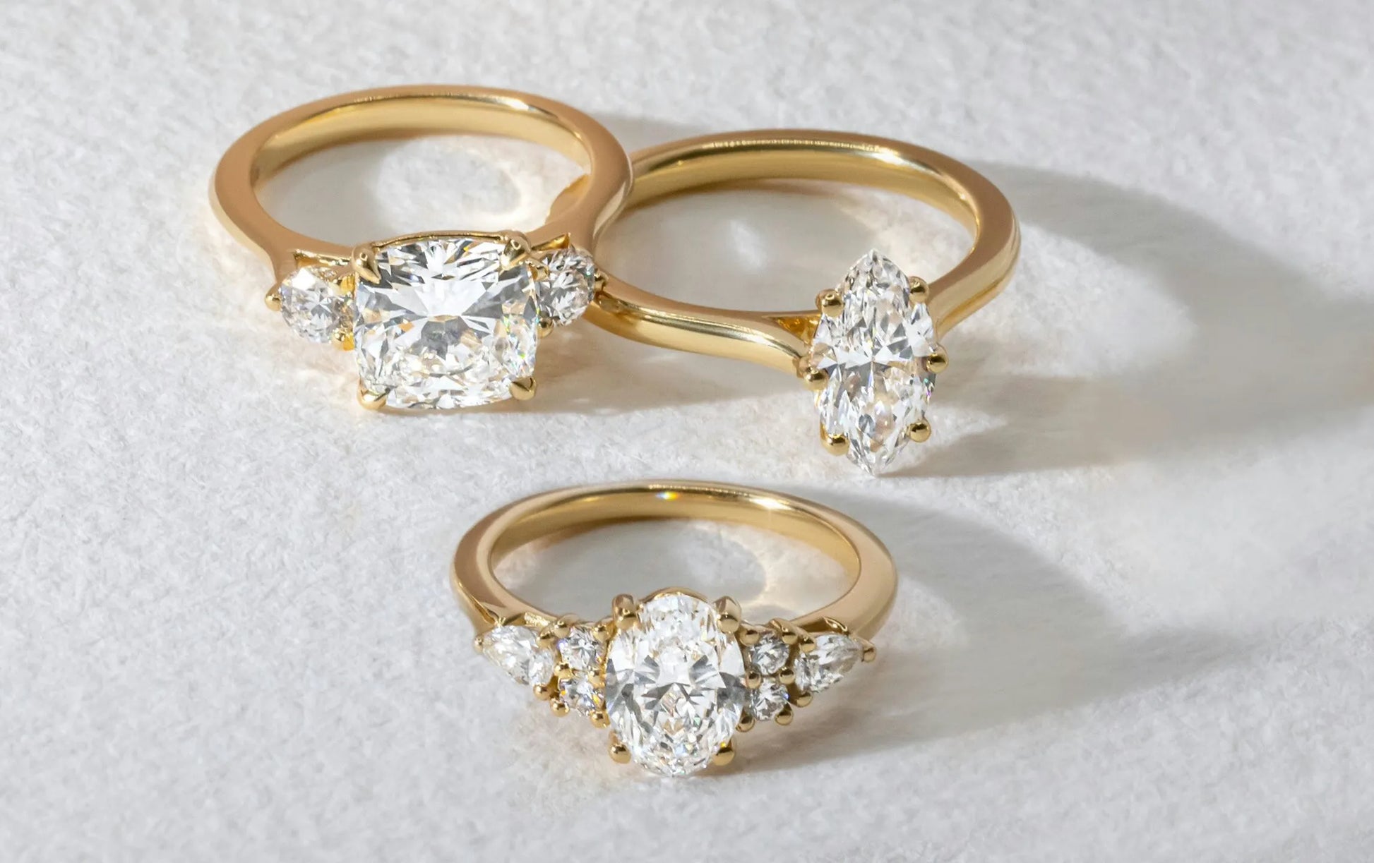 Round Halo, Pave & Split Shank Engagement Ring – 1.93 CT Lab Grown Diamond