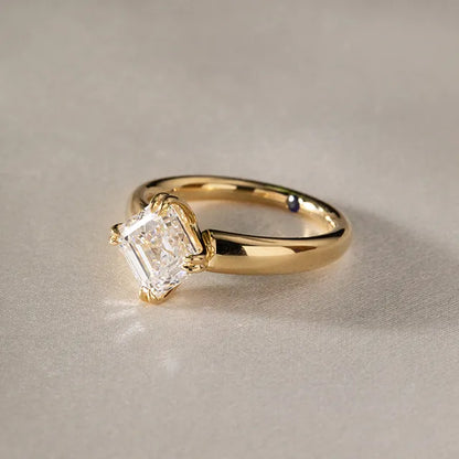 Round Halo, Pave & Split Shank Engagement Ring – 1.93 CT Lab Grown Diamond