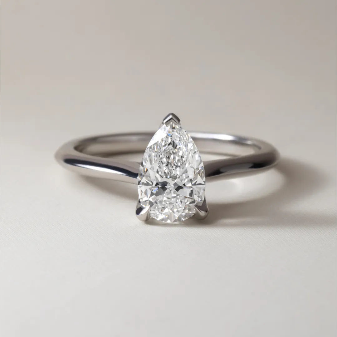 Round Halo, Pave & Split Shank Engagement Ring – 1.93 CT Lab Grown Diamond