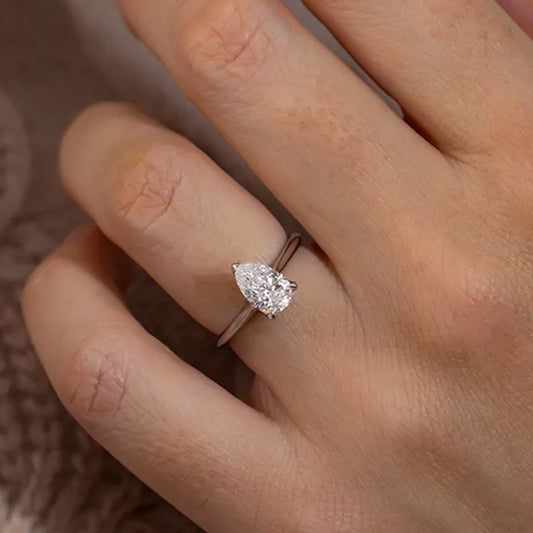 Round Halo, Pave & Split Shank Engagement Ring – 1.93 CT Lab Grown Diamond